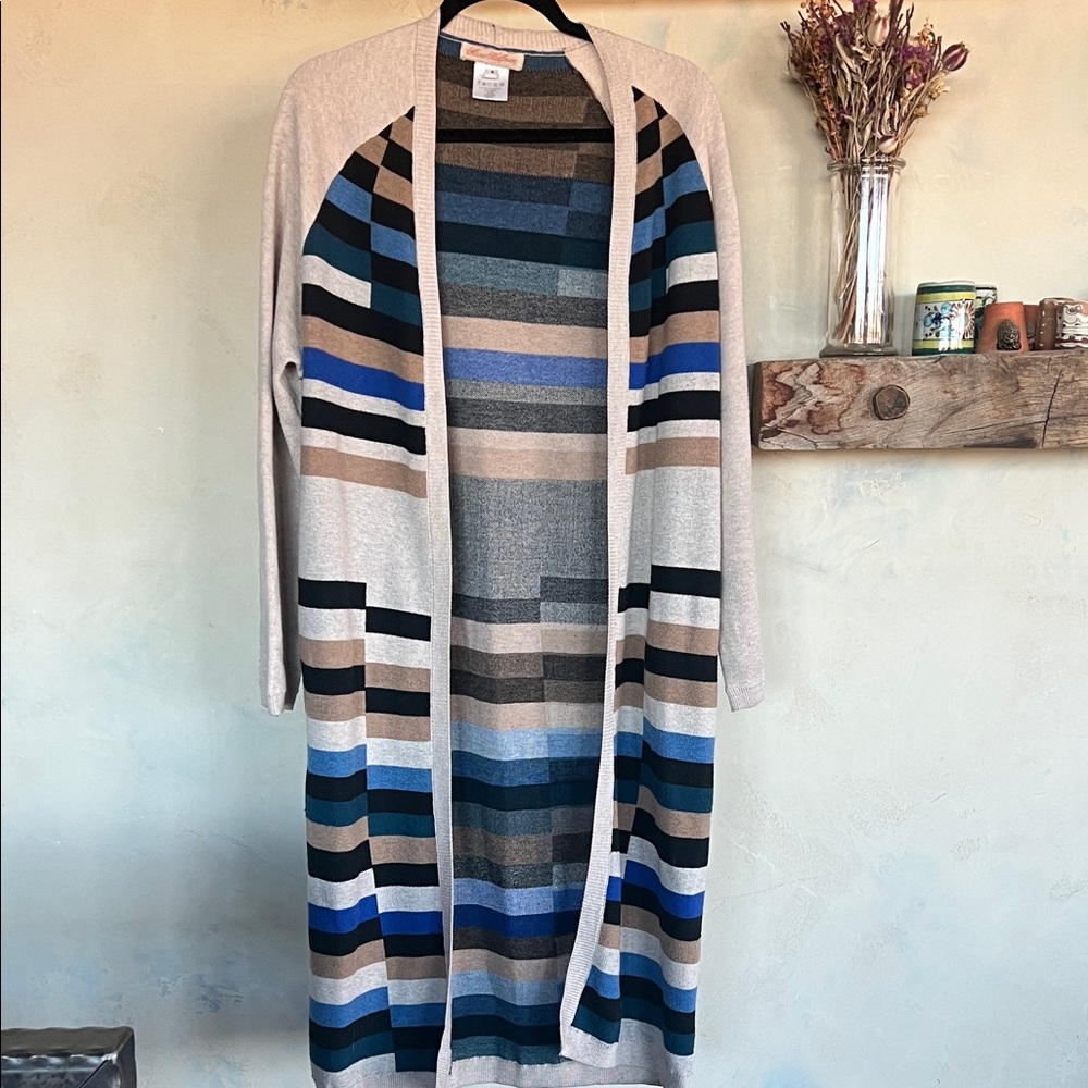 Mara Hoffman Multicolor Striped Cardigan